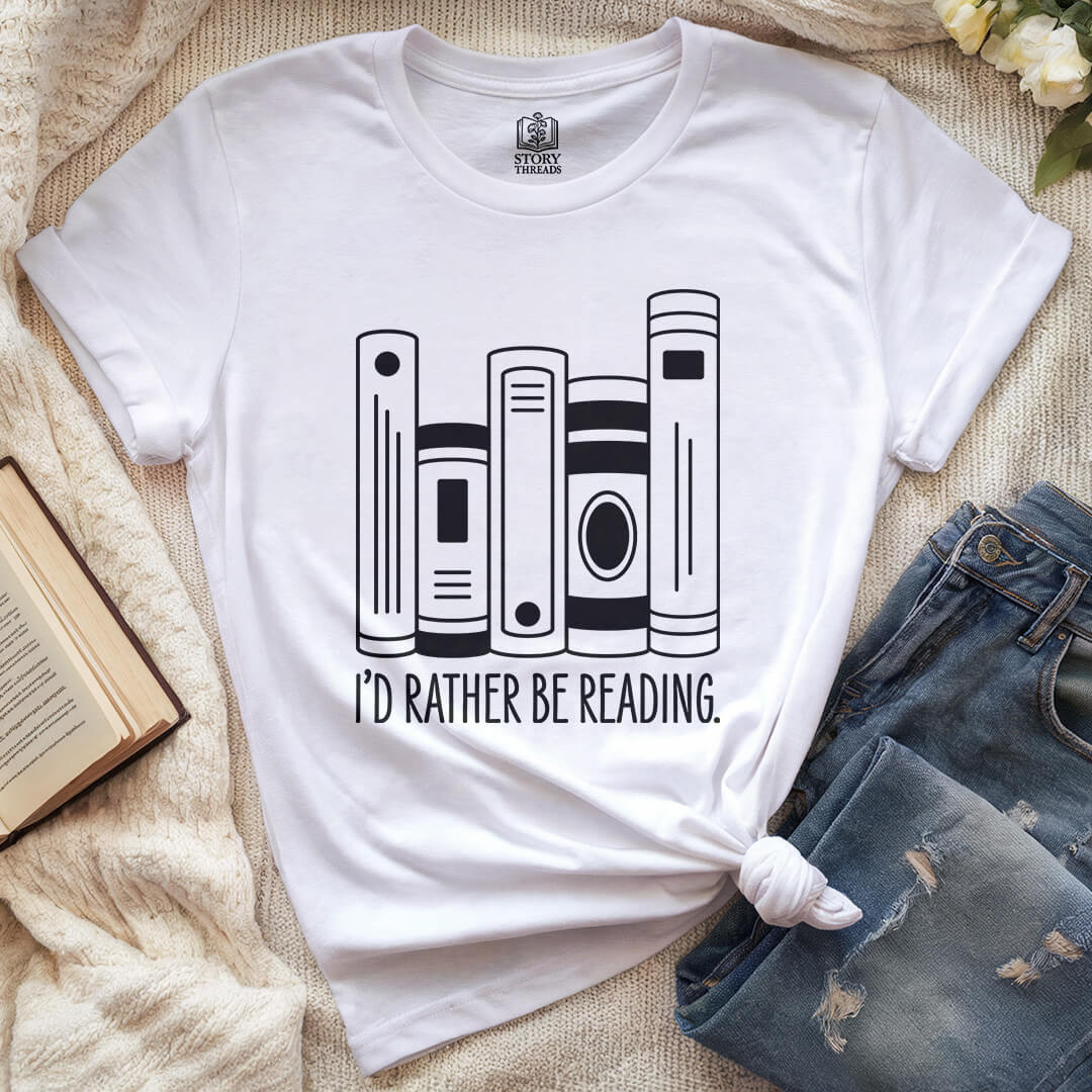 Rather Be Reading T-shirt