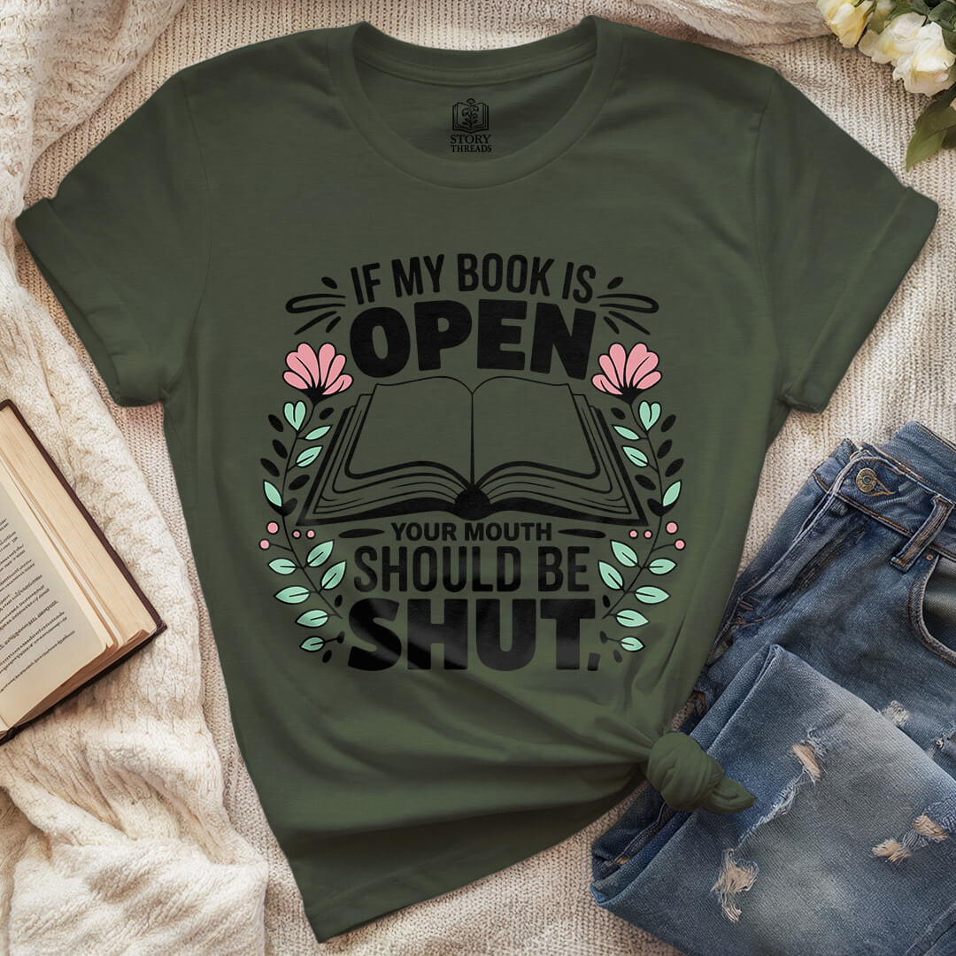 Book Is Open T-shirt