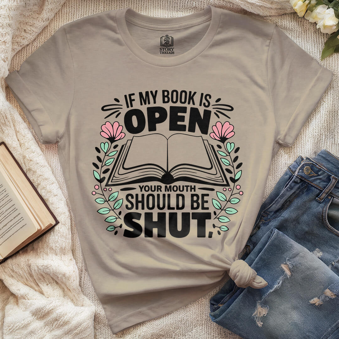 Book Is Open T-shirt