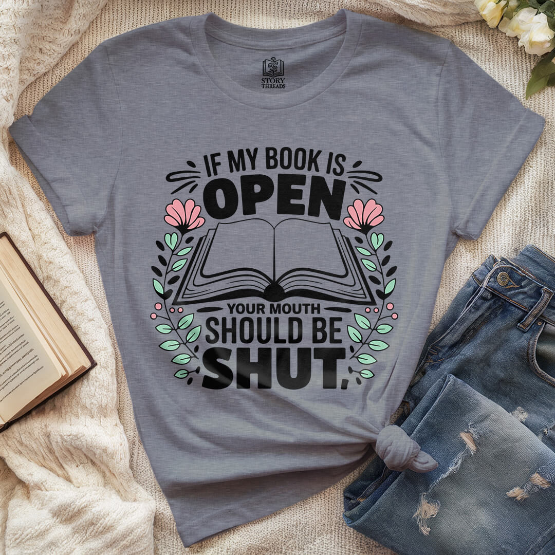 Book Is Open T-shirt