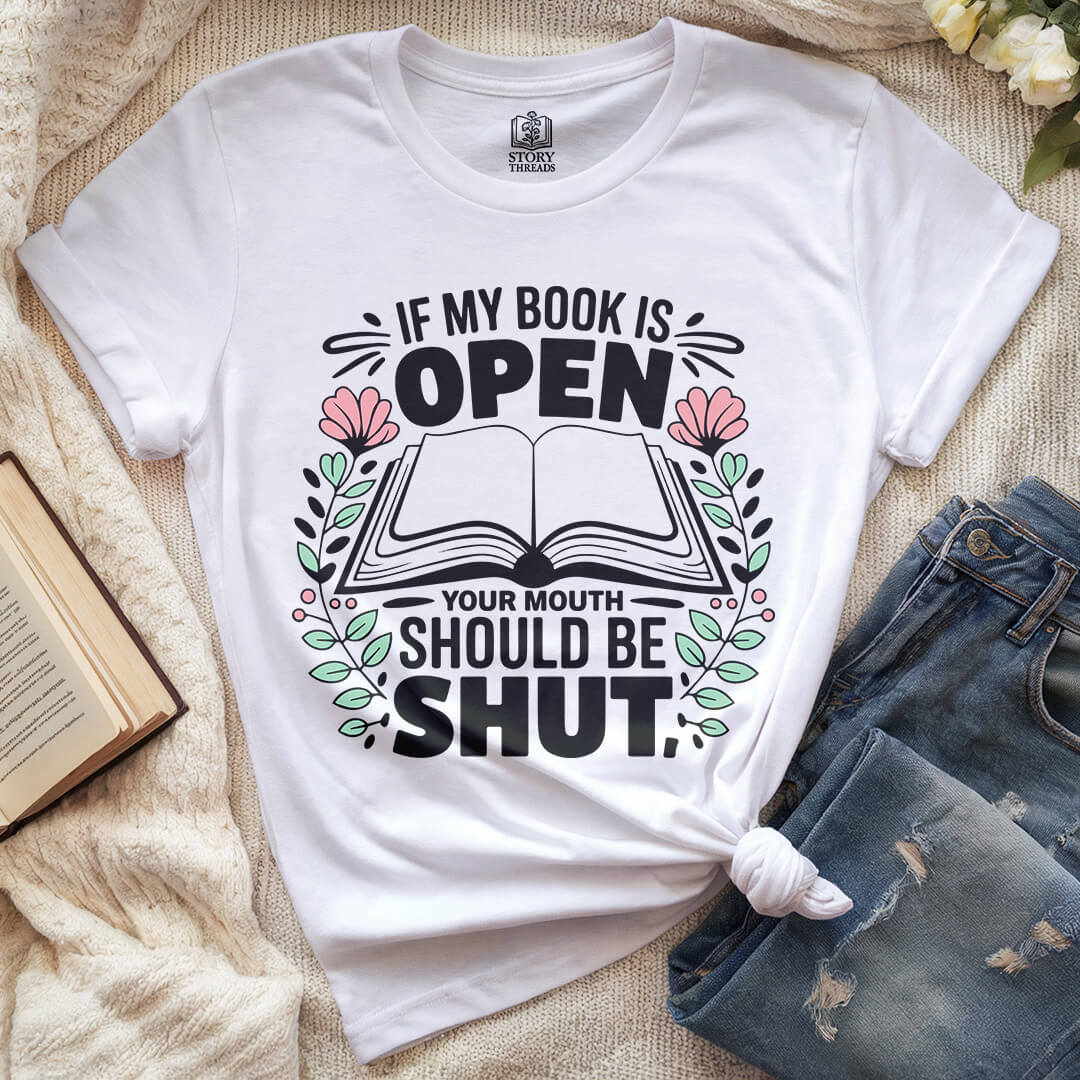 Book Is Open T-shirt