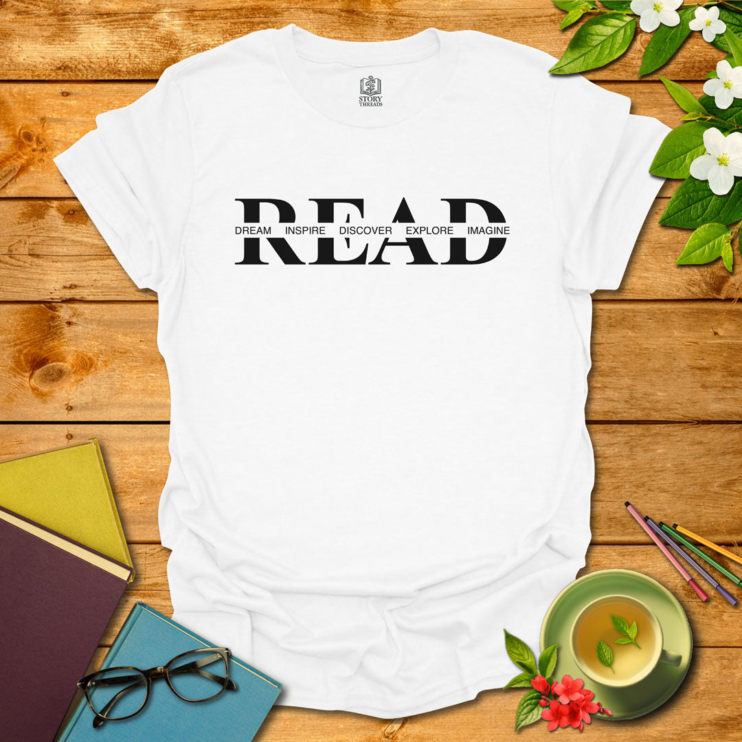 Read Dream Inspire T-shirt