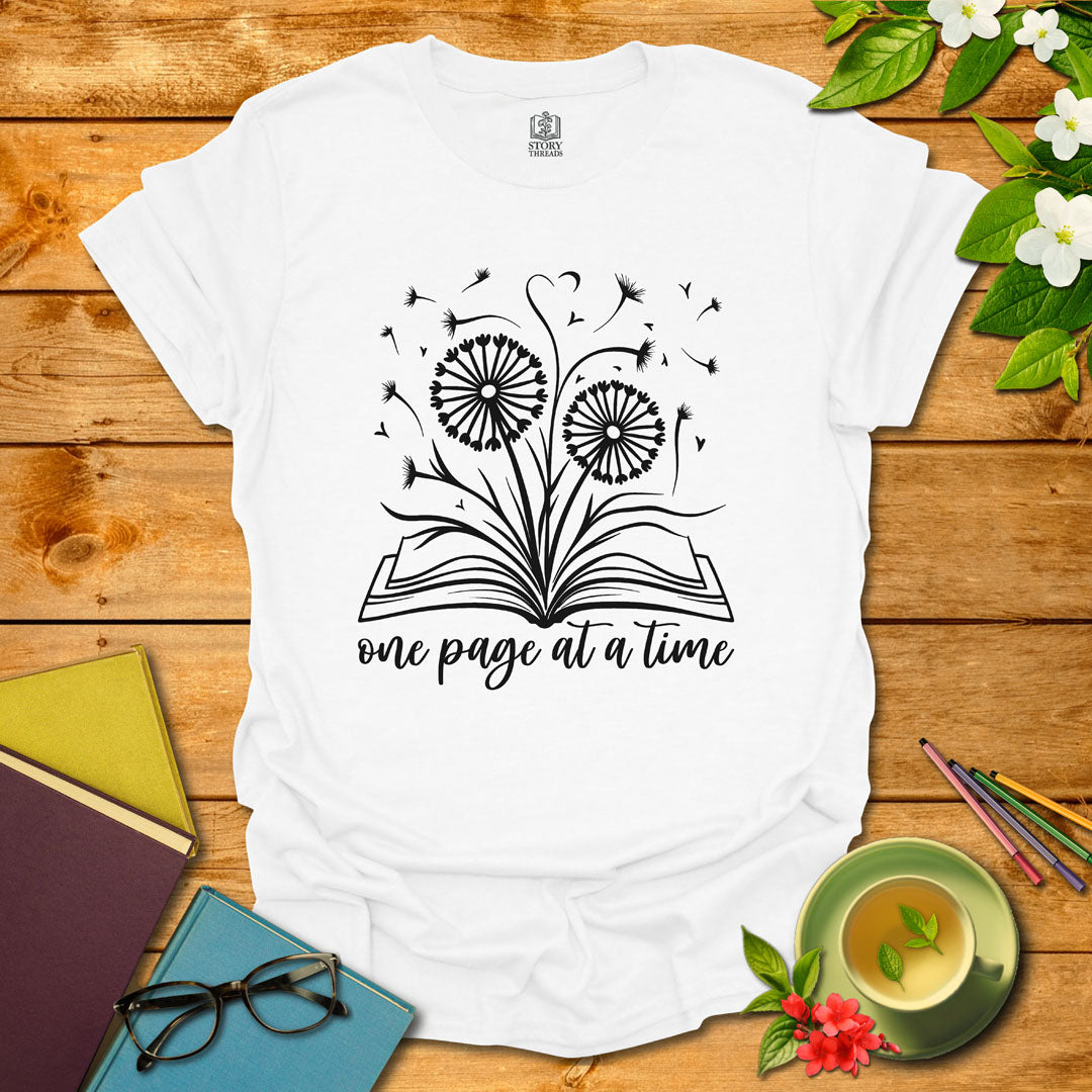 One Page At A Time T-shirt