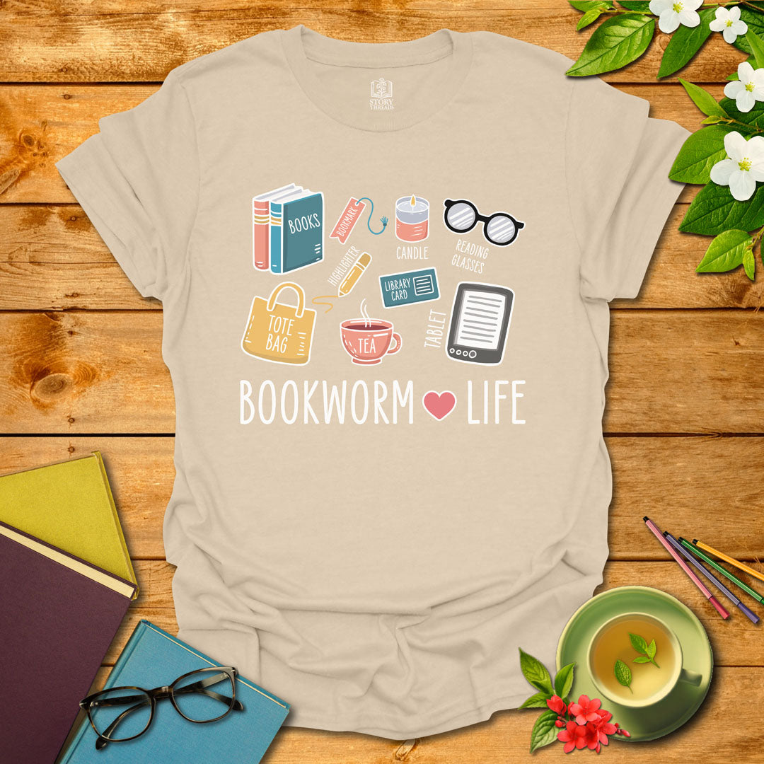 Bookworm Life T-shirt