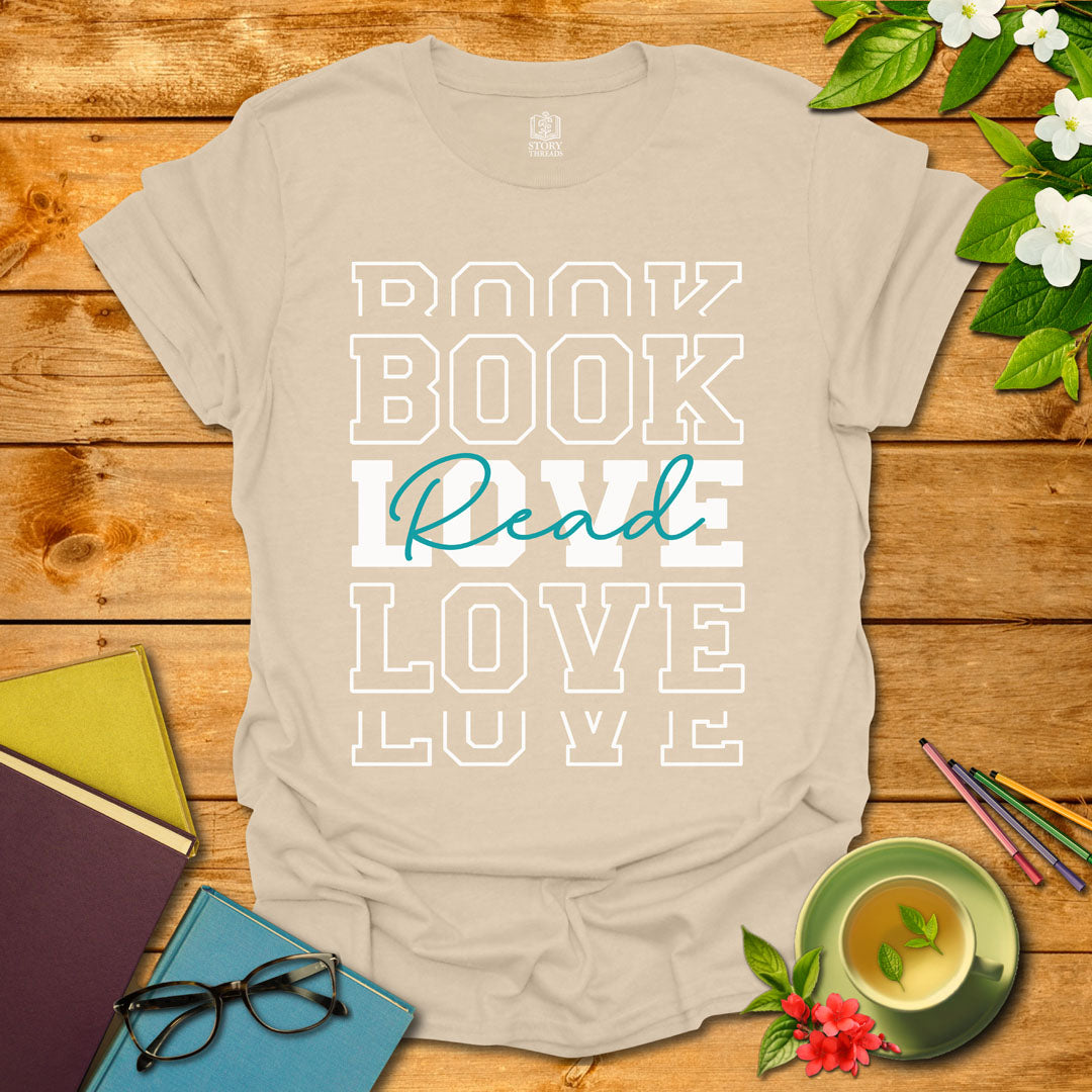 Book Love Read T-shirt