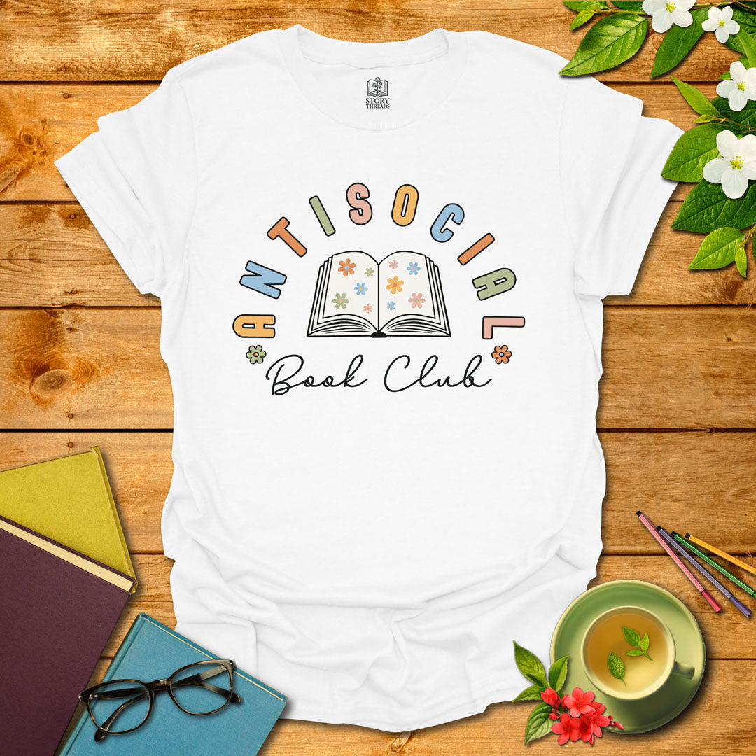 Antisocial Book Club T-shirt