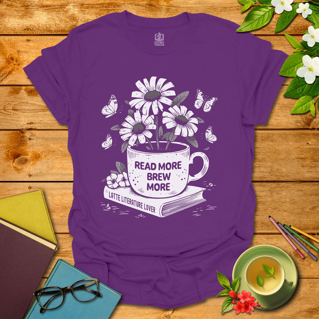Read More Brew More T-shirt
