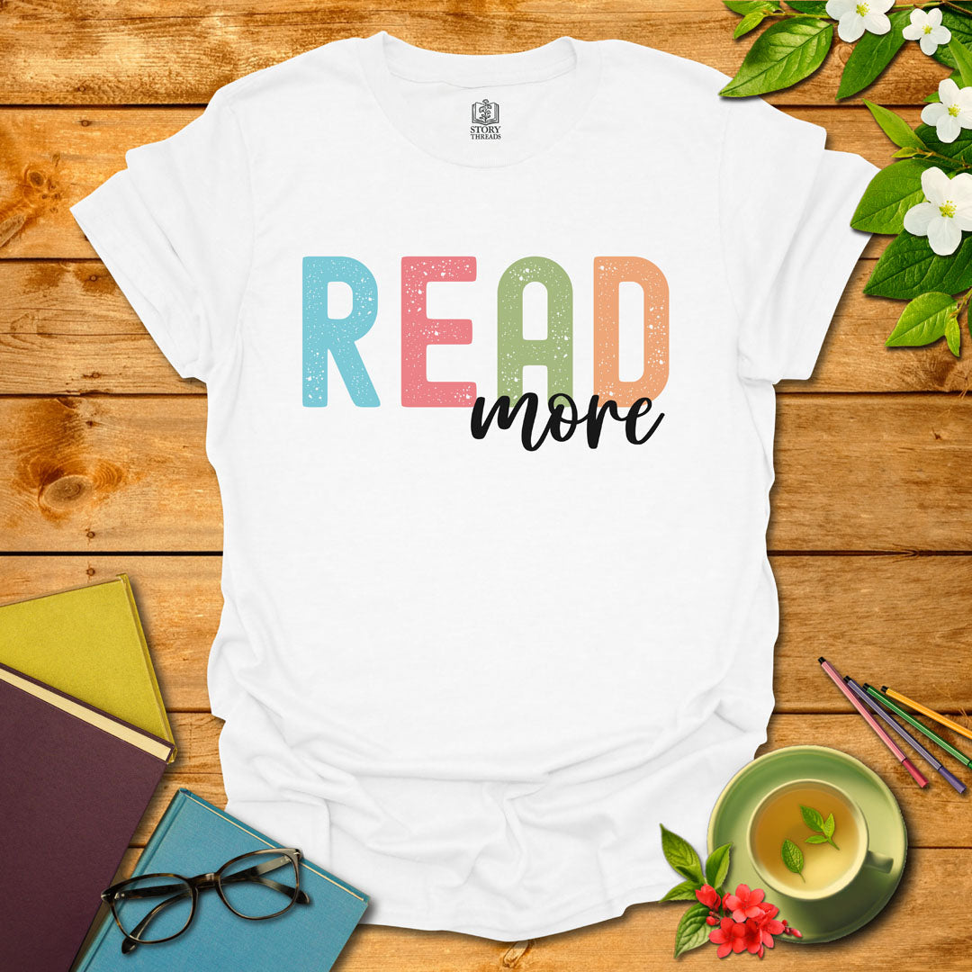 Read More - Cursive Edition T-shirt