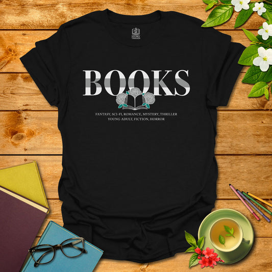 Book Genre Love T-shirt