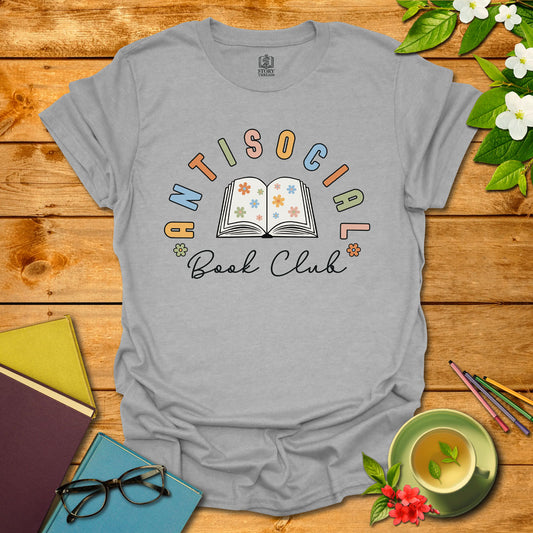 Antisocial Book Club T-shirt