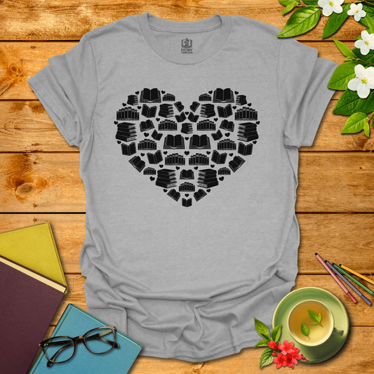 I Love Books T-shirt