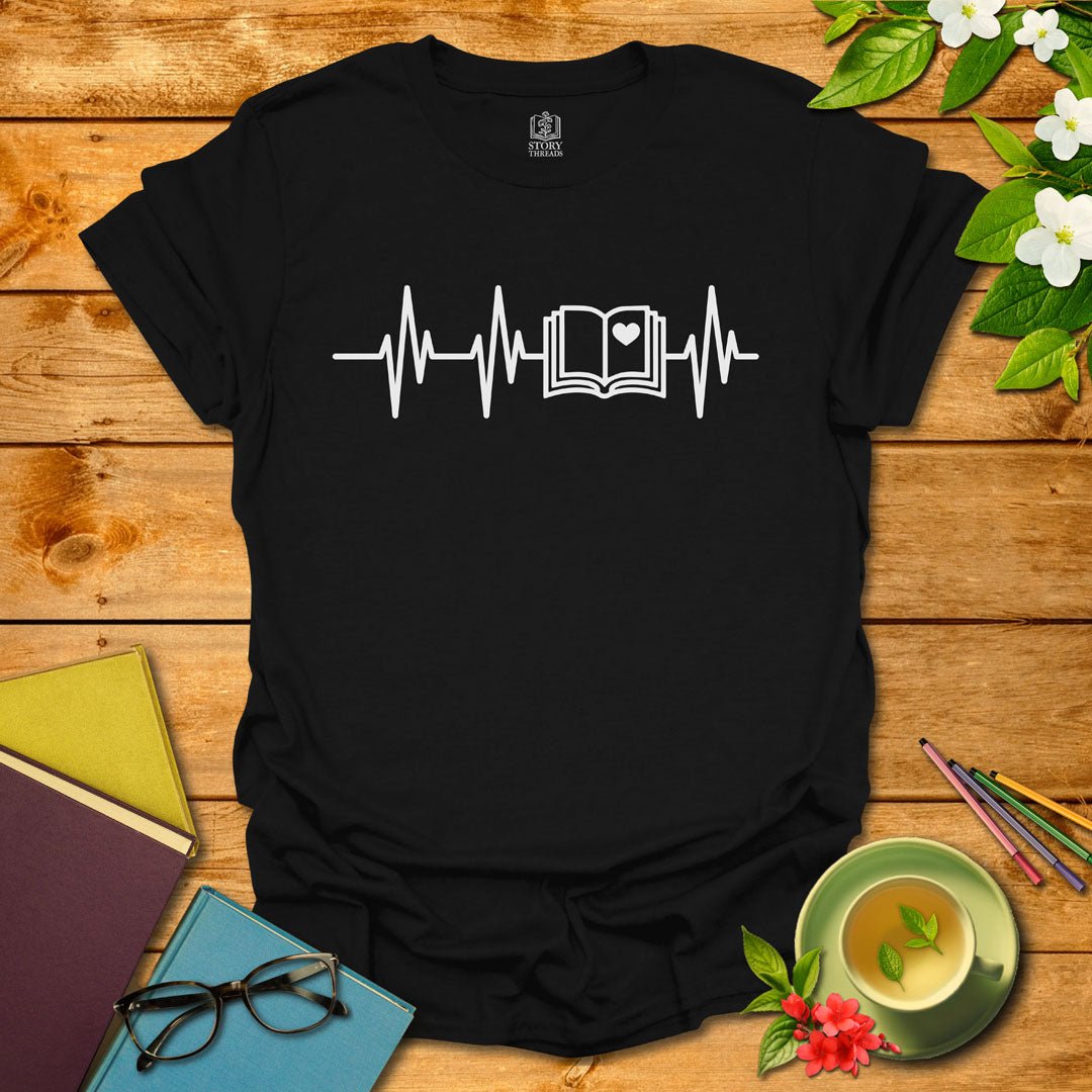 Book Heartbeat T-shirt