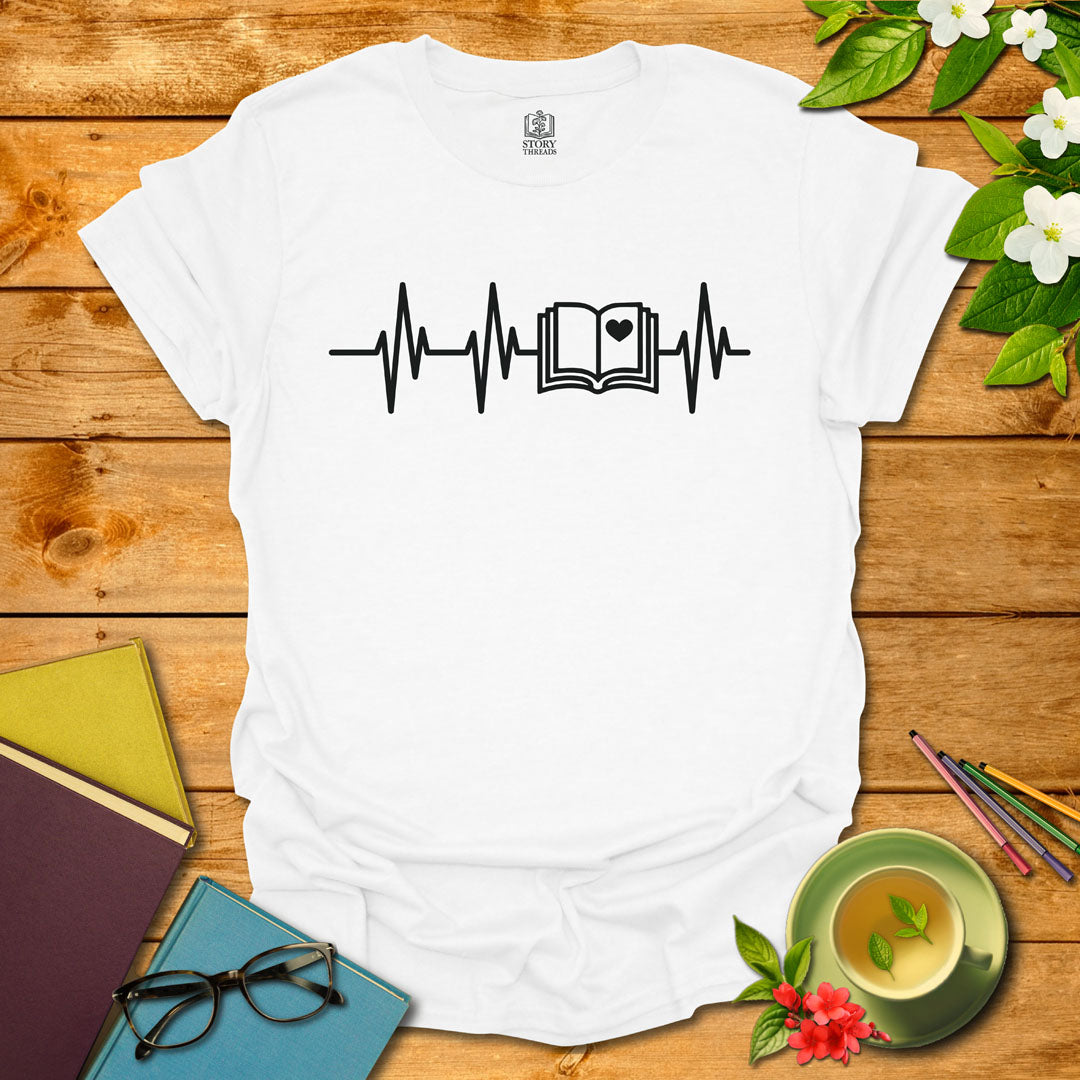 Book Heartbeat T-shirt