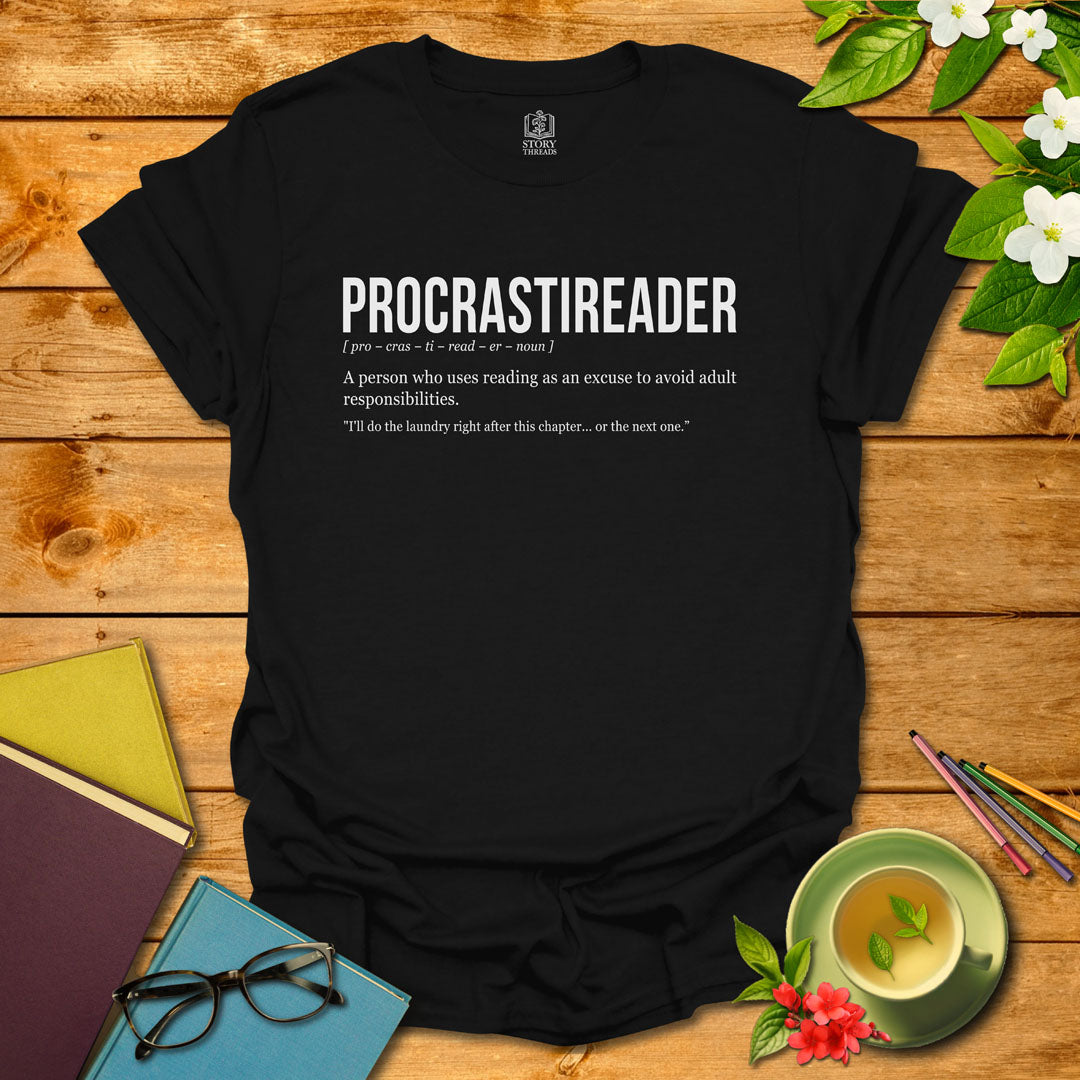 Procrastireader T-shirt