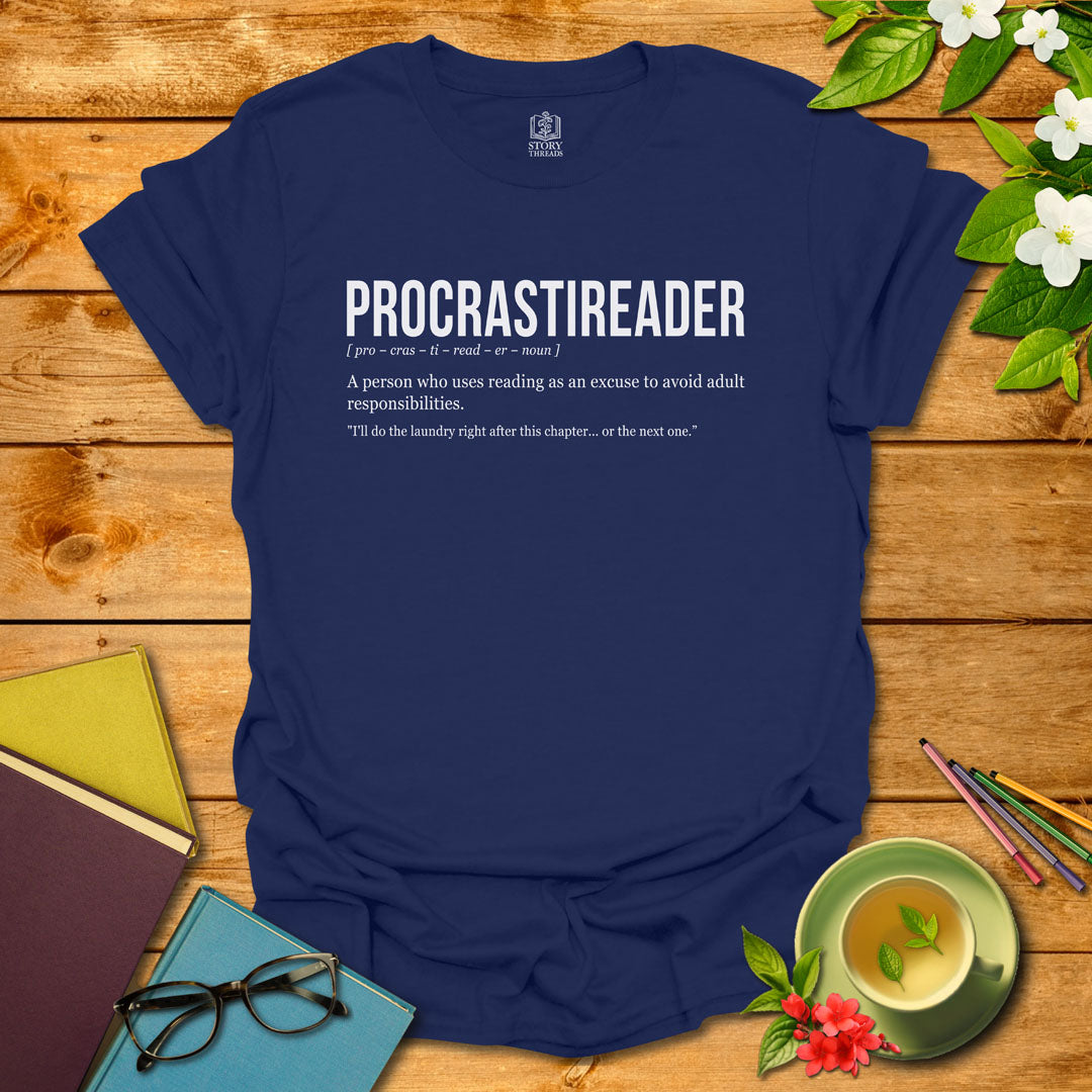 Procrastireader T-shirt