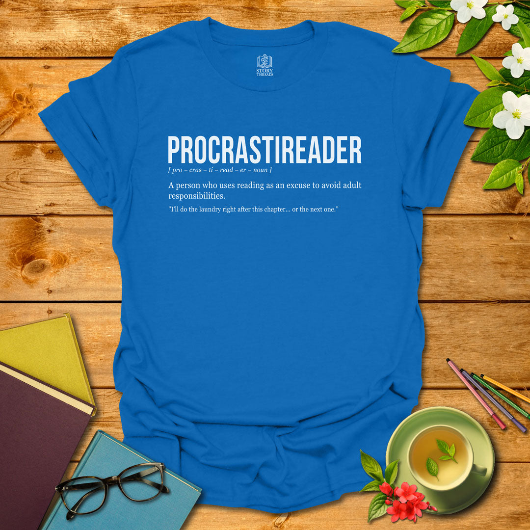 Procrastireader T-shirt