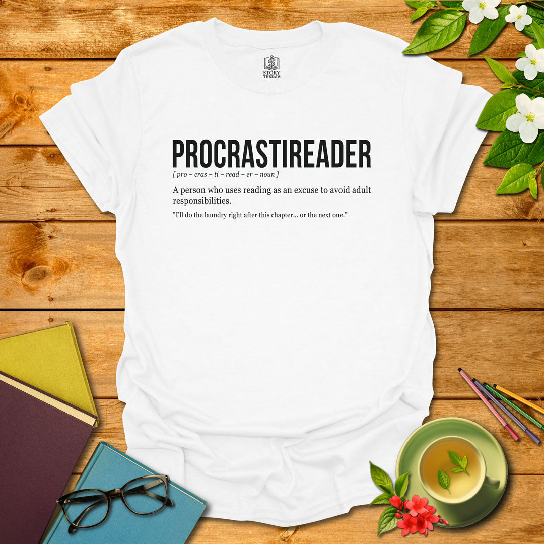 Procrastireader T-shirt